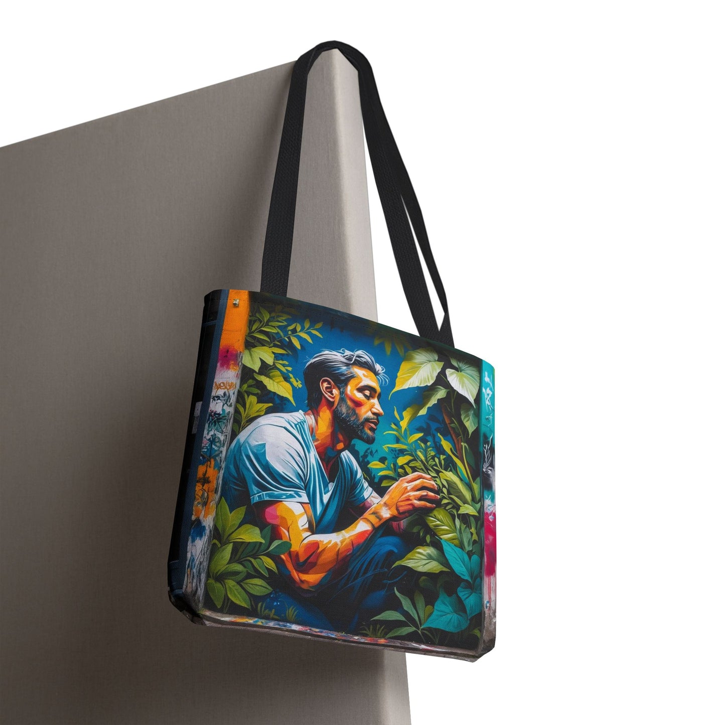 Artistic Surge - Eco-Friendly Canvas Tote Bag - LOVE FOR NATURE