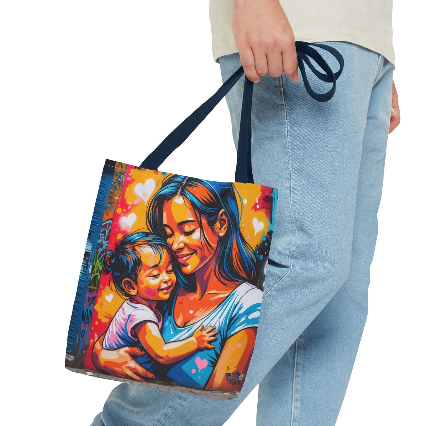 Artistic Surge - Eco-Friendly Canvas Tote Bag - HUG