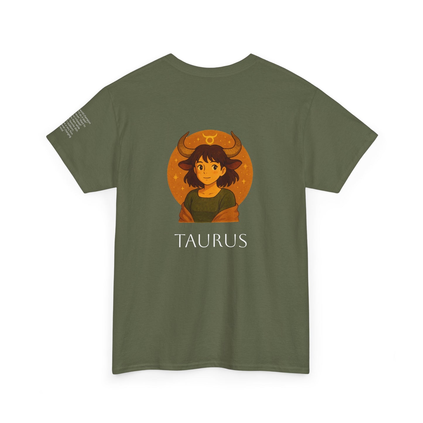 TAURUS - Dreamy Zodiac T-Shirts – The Magic of the Stars in Ghibli Style