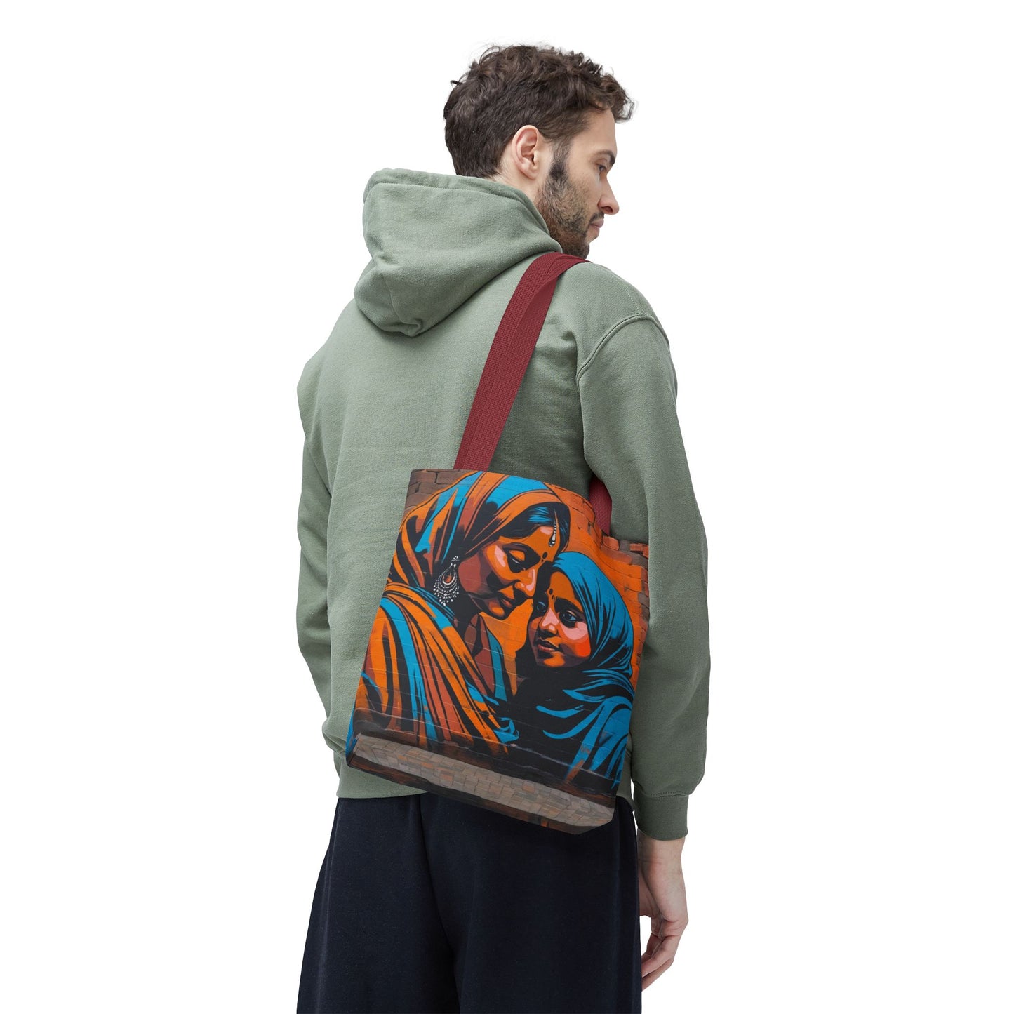 Artistic Surge - Eco-Friendly Canvas Tote Bag - TENDERNESS