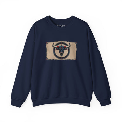 Taurus - Gothic Zodiac Blue Sweatshirt