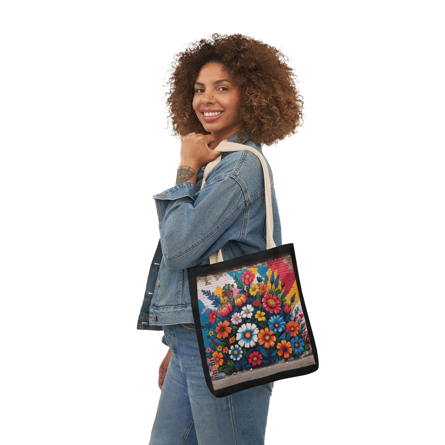 Artistic Surge - Eco-Friendly Canvas Tote Bag - FLOWERS