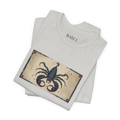 Scorpio - Gothic Zodiac T-Shirt. Zodiac in the Shadows