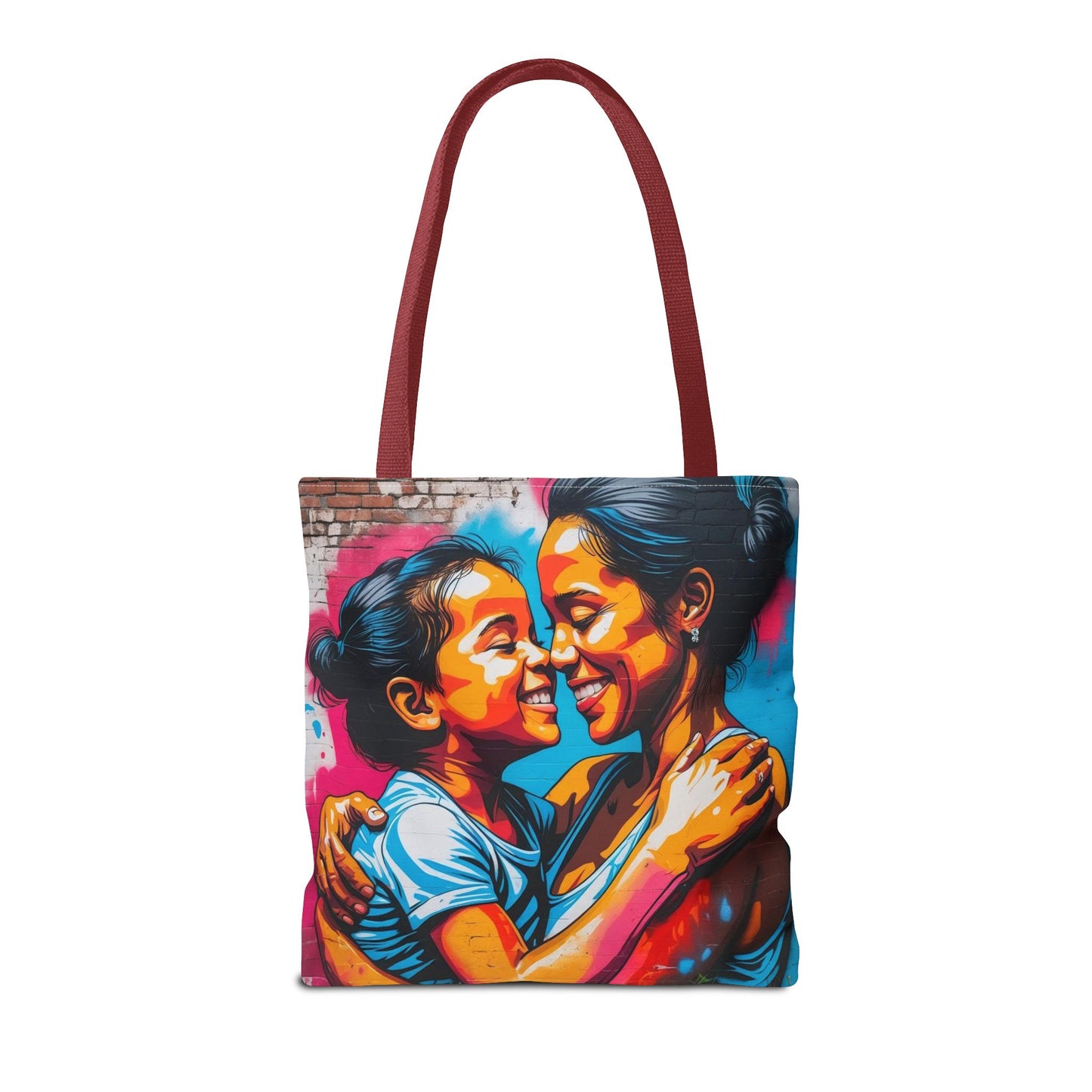 Artistic Surge - Eco-Friendly Canvas Tote Bag - SMILING HUG