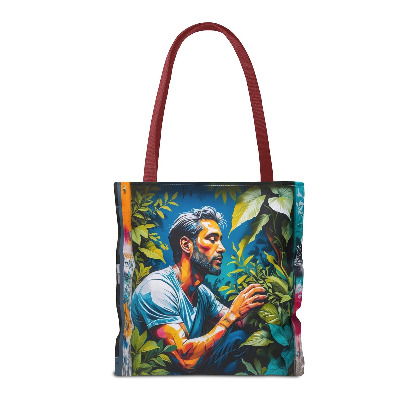 Artistic Surge - Eco-Friendly Canvas Tote Bag - LOVE FOR NATURE