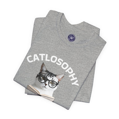 Catlosophy Unisex Jersey Short Sleeve Tee –  "I am not ignoring you" Design
