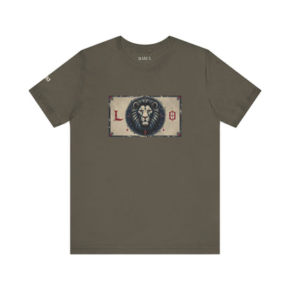 Leo - Gothic Zodiac T-Shirt. Zodiac in the Shadows