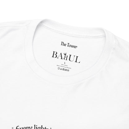 The Tower - ArcanaPop T-Shirt – Where Tarot Magic Meets Pop Art