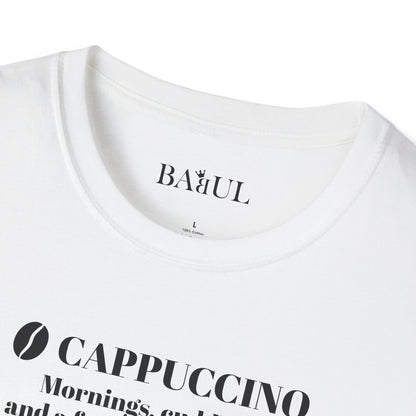 CoffeeTherapy T-Shirt – Irony Is the Best Cure (Right After Coffee)