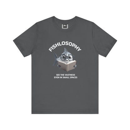 Fishlosophy Unisex Jersey Short Sleeve Tee –  See the vastness even in small spaces