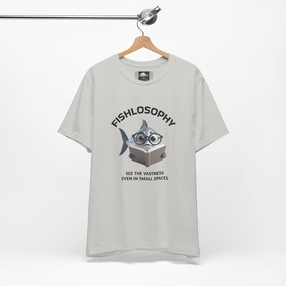 Fishlosophy Unisex Jersey Short Sleeve Tee –  See the vastness even in small spaces