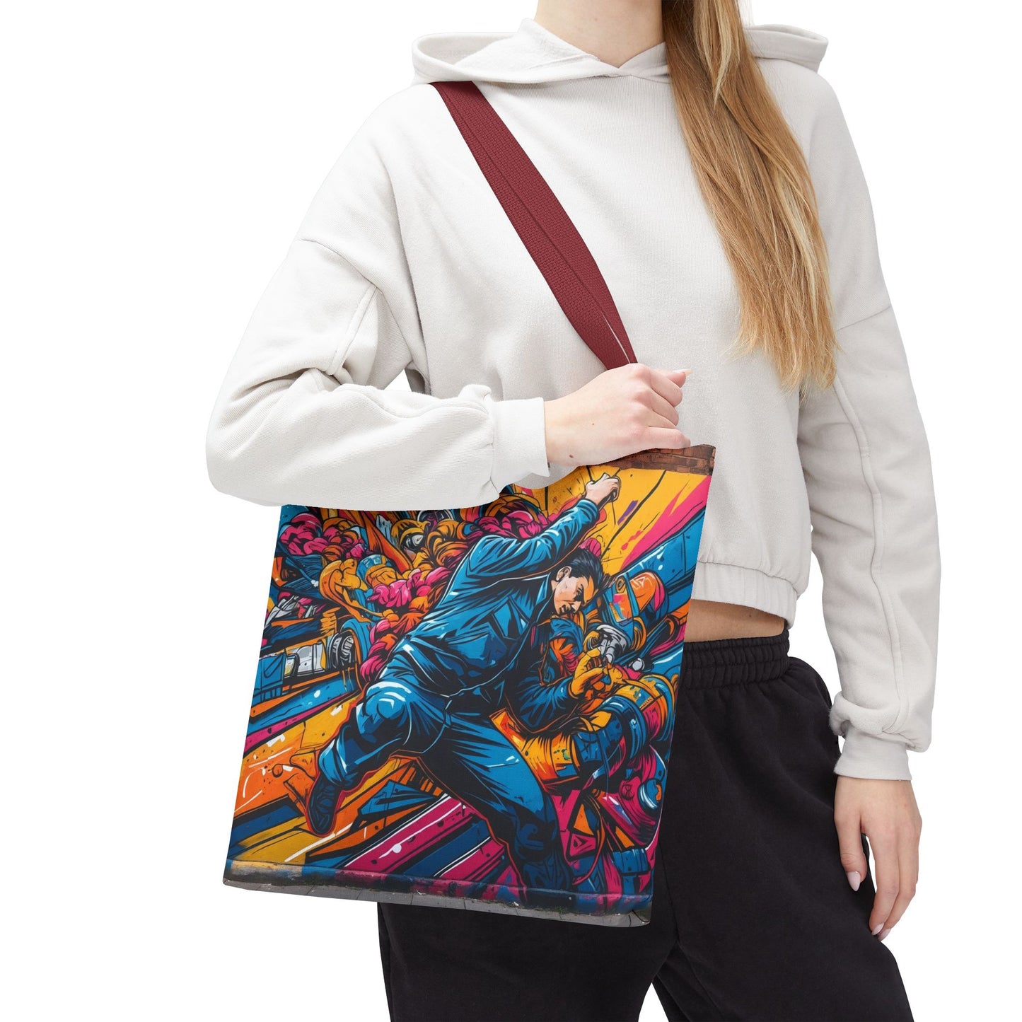 Artistic Surge - Eco-Friendly Canvas Tote Bag - MECHANICS