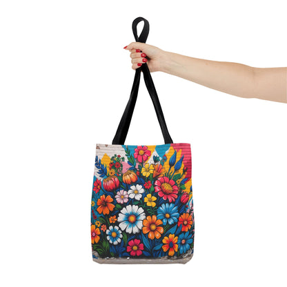 Artistic Surge - Eco-Friendly Canvas Tote Bag - FLOWERS