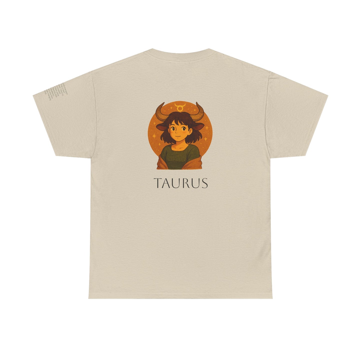 TAURUS - Dreamy Zodiac T-Shirts – The Magic of the Stars in Ghibli Style