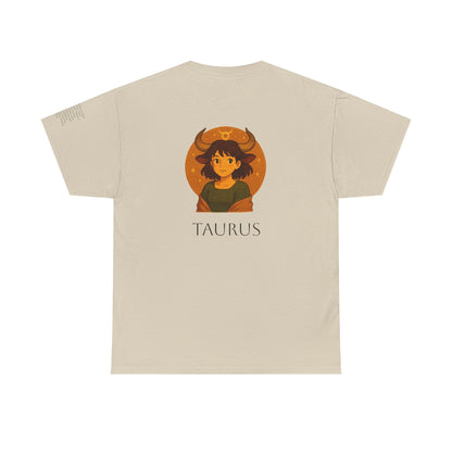 TAURUS - Dreamy Zodiac T-Shirts – The Magic of the Stars in Ghibli Style