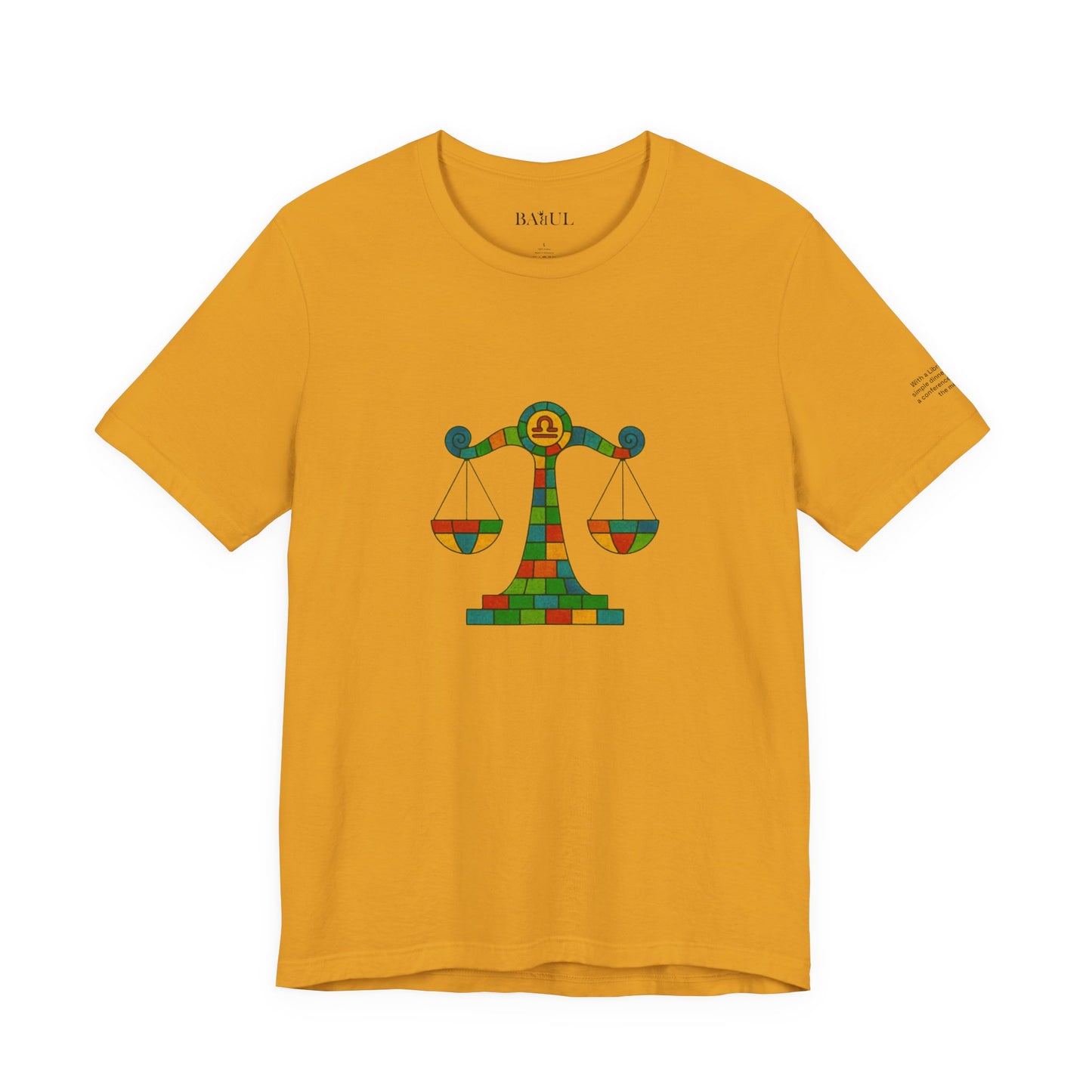 LIBRA - T-shirt, The Zodiac in Colors