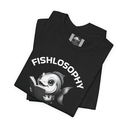 Fishlosophy Unisex Jersey Short Sleeve Tee –  The Ocean' depth is not for the faint of heart