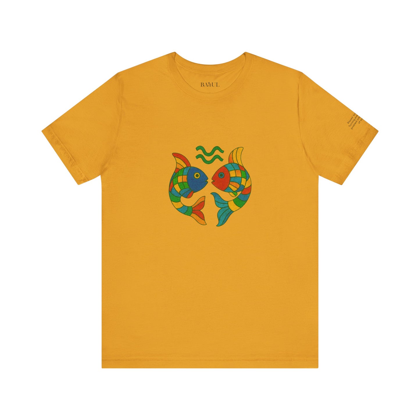 PISCES - T-shirt, The Zodiac in Colors
