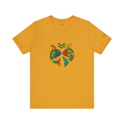 PISCES - T-shirt, The Zodiac in Colors