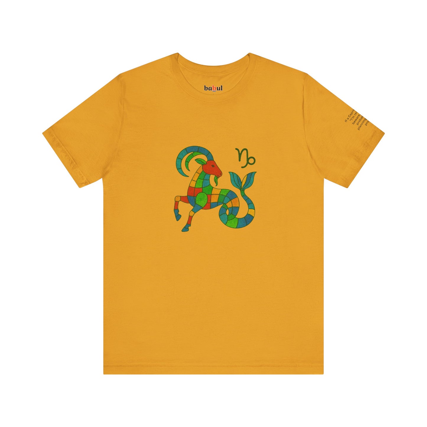 CAPRICORN - T-shirt, The Zodiac Signs According to Saint Phalle