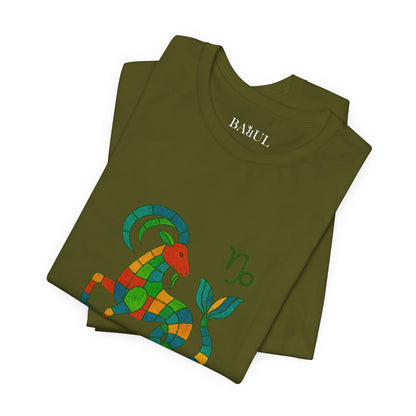 CAPRICORN - T-shirt, The Zodiac in Colors