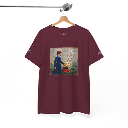 Rebel Graphic Tee - Unisex Heavy Cotton T-Shirt for the Wild at Heart. Rebel Tees, Born to Be Worn