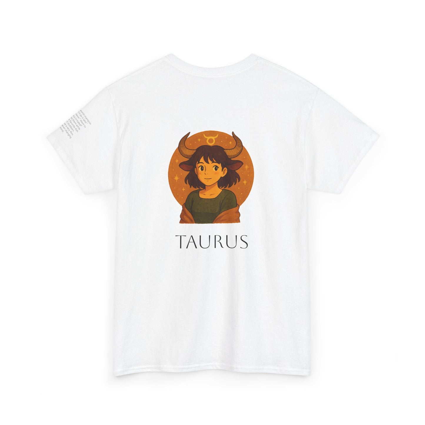 TAURUS - Dreamy Zodiac T-Shirts – The Magic of the Stars in Ghibli Style