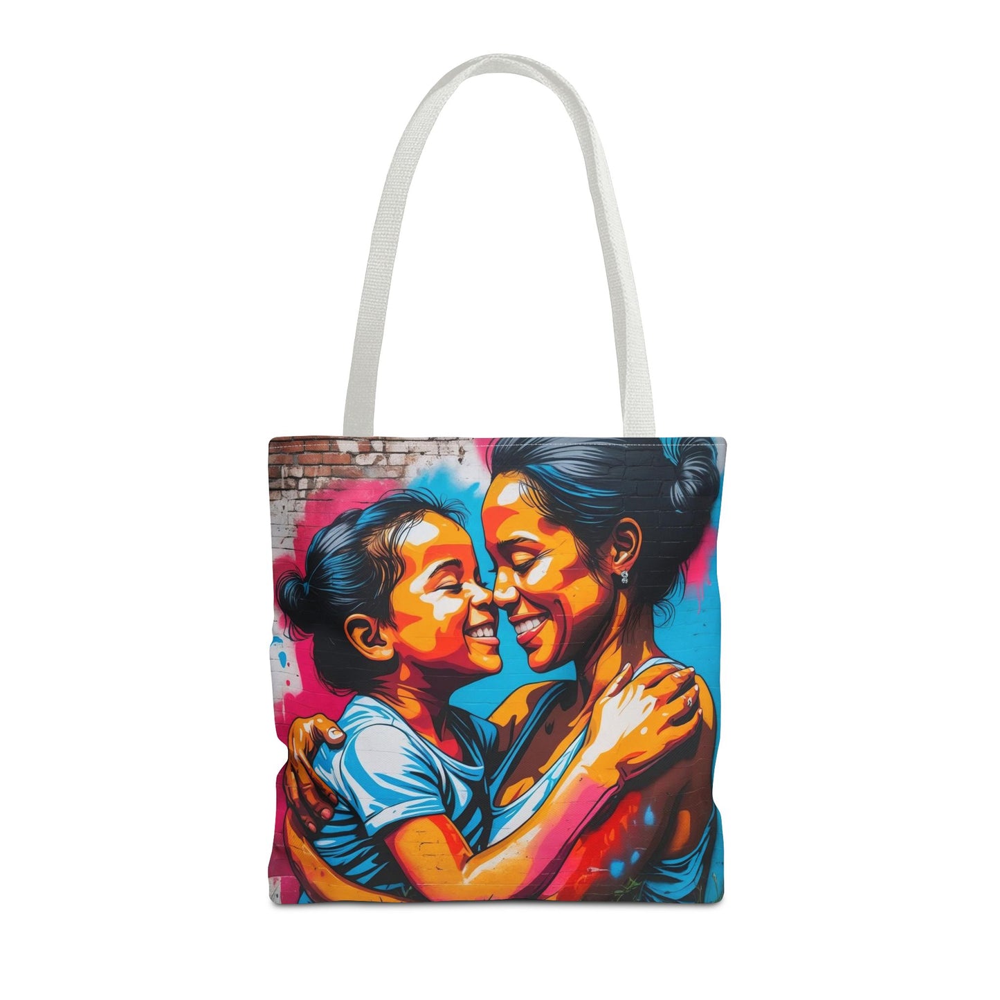 Artistic Surge - Eco-Friendly Canvas Tote Bag - SMILING HUG