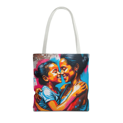 Artistic Surge - Eco-Friendly Canvas Tote Bag - SMILING HUG