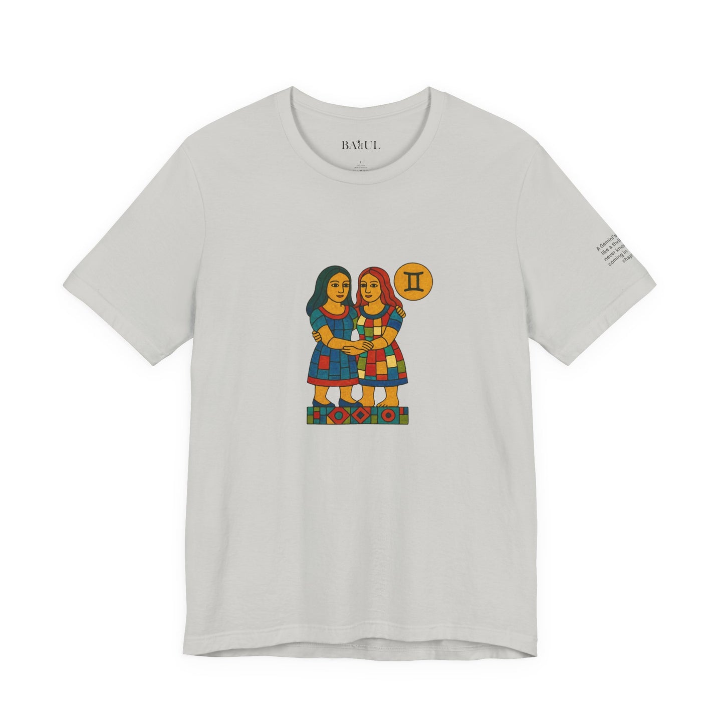 GEMINI - T-shirt, The Zodiac in Colors