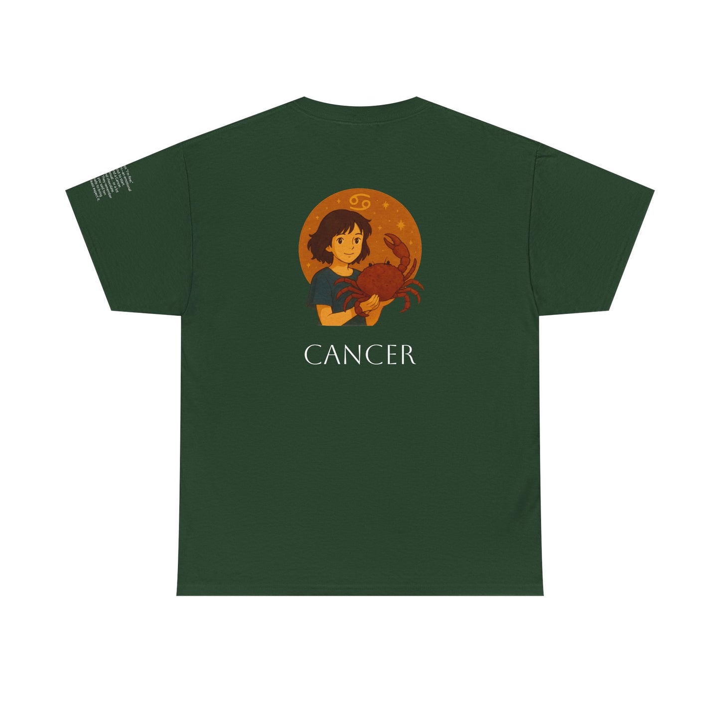 CANCER - Dreamy Zodiac T-Shirts – The Magic of the Stars in Ghibli Style