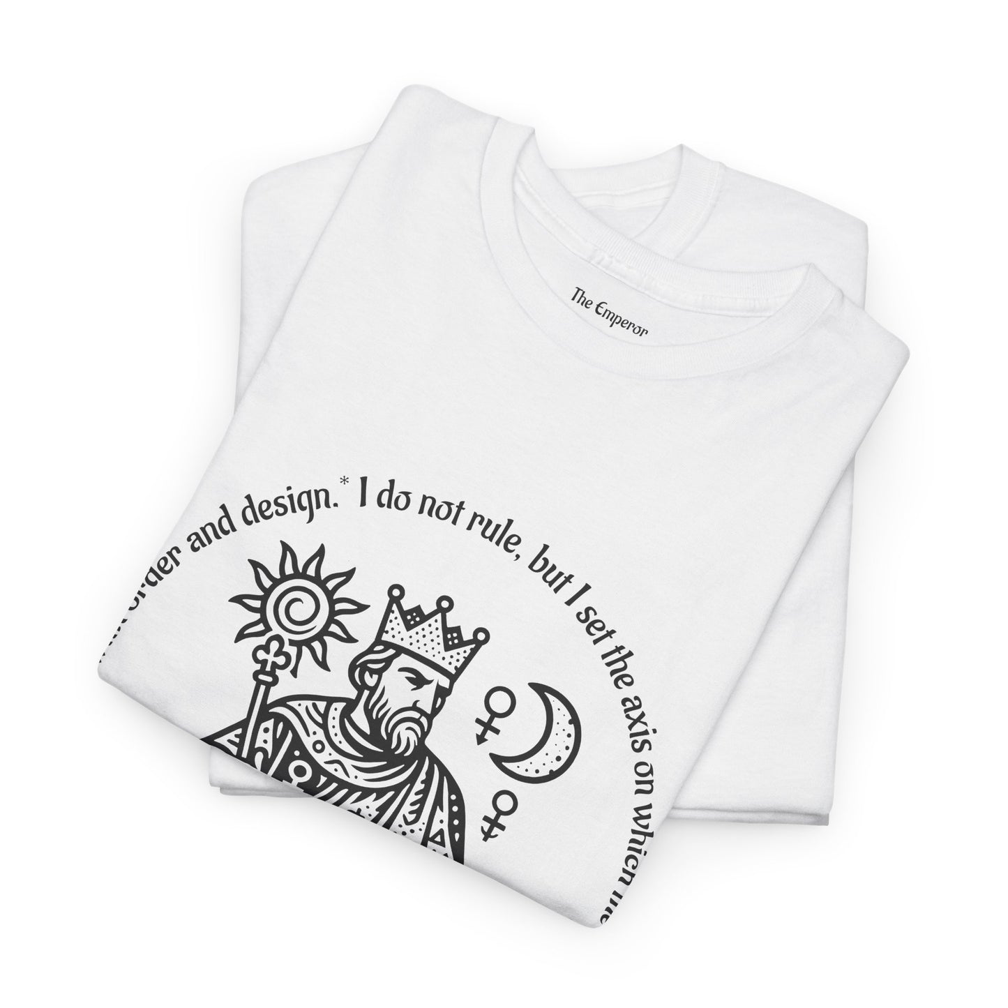 The Emperor - ArcanaPop T-Shirt – Where Tarot Magic Meets Pop Art