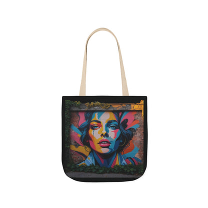 Artistic Surge - Eco-Friendly Canvas Tote Bag - FEMALE FACE