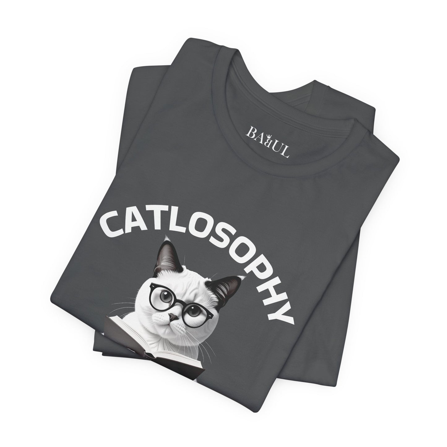 Catlosophy Unisex Jersey Short Sleeve Tee –  "Resting isn't Lazy" Design