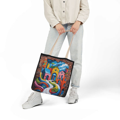 Artistic Surge - Eco-Friendly Canvas Tote Bag - HOUSES