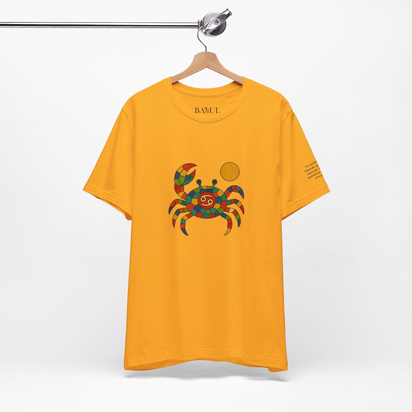 CANCER - T-shirt, The Zodiac in Colors