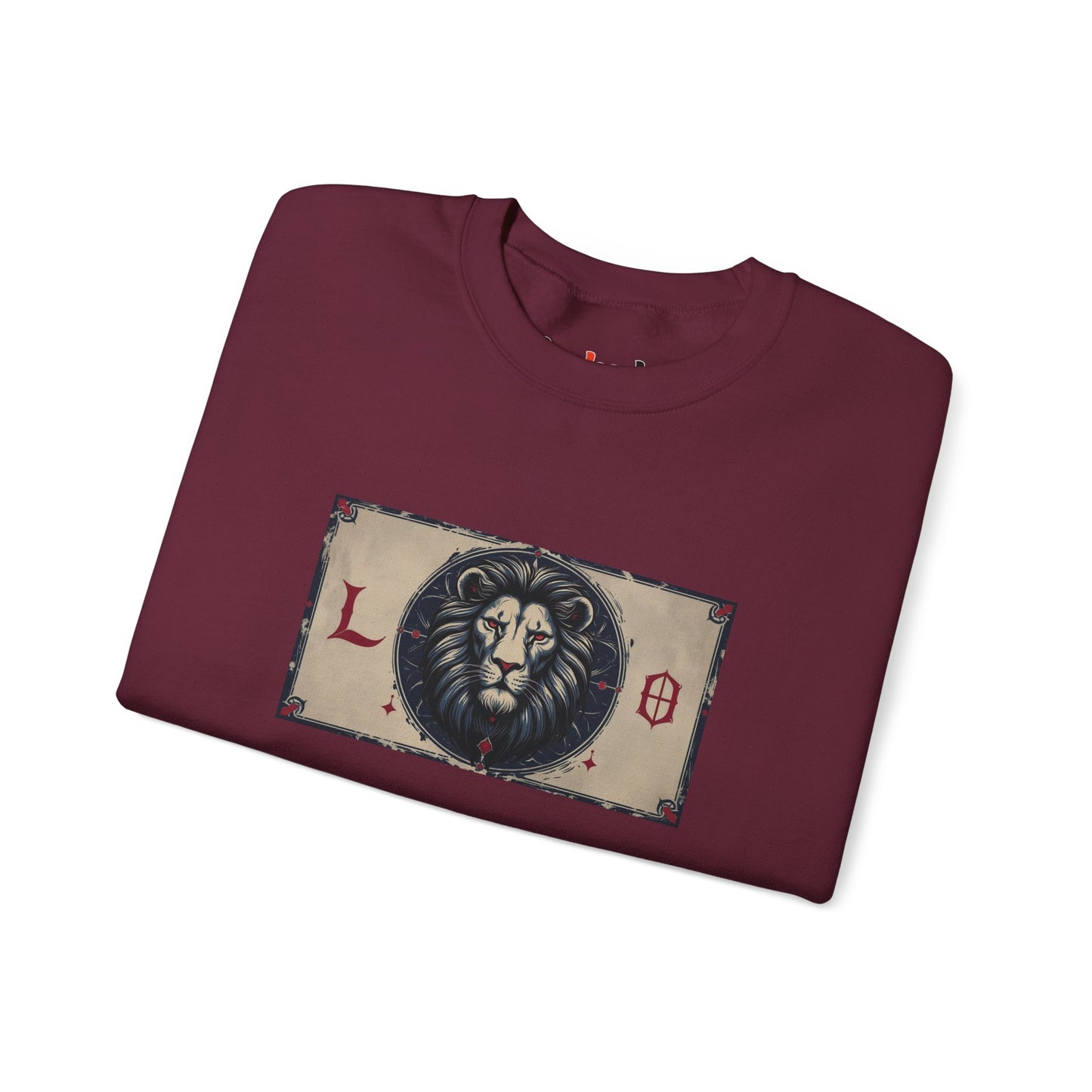 Leo - Gothic Zodiac Blue Sweatshirt