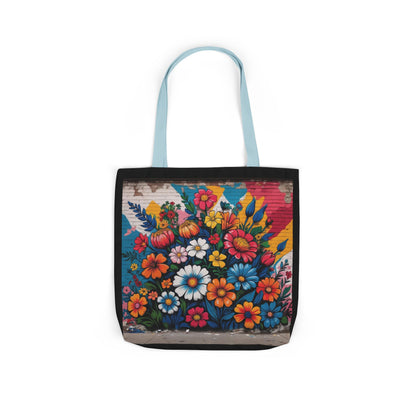 Artistic Surge - Eco-Friendly Canvas Tote Bag - FLOWERS