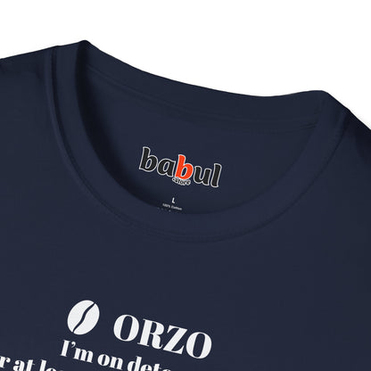 CoffeeTherapy T-Shirt – Irony Is the Best Cure (Right After Coffee)