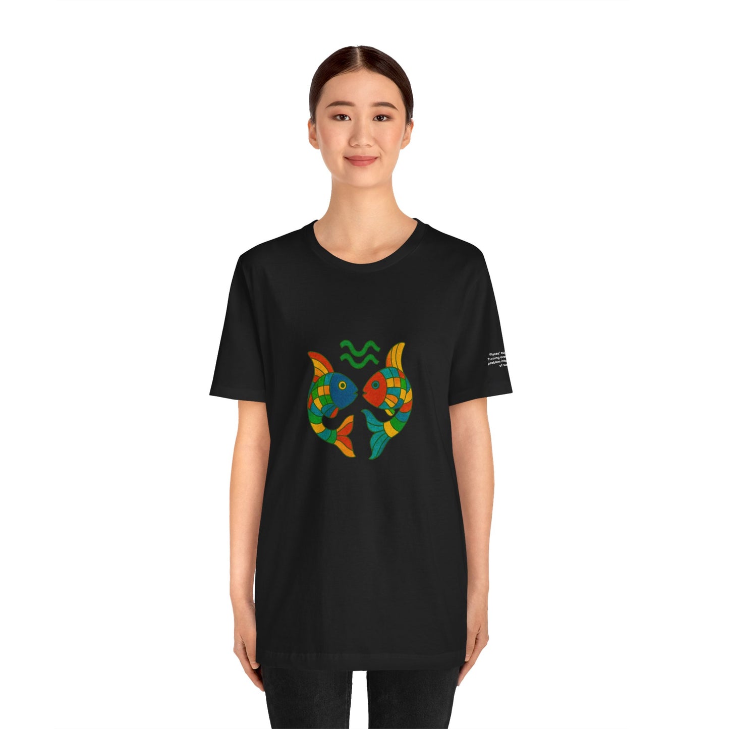 PISCES - T-shirt, The Zodiac in Colors