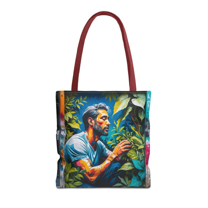 Artistic Surge - Eco-Friendly Canvas Tote Bag - LOVE FOR NATURE