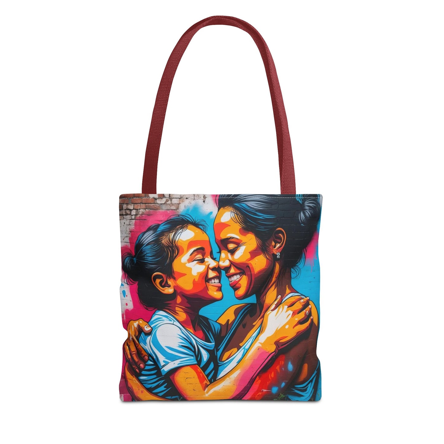 Artistic Surge - Eco-Friendly Canvas Tote Bag - SMILING HUG