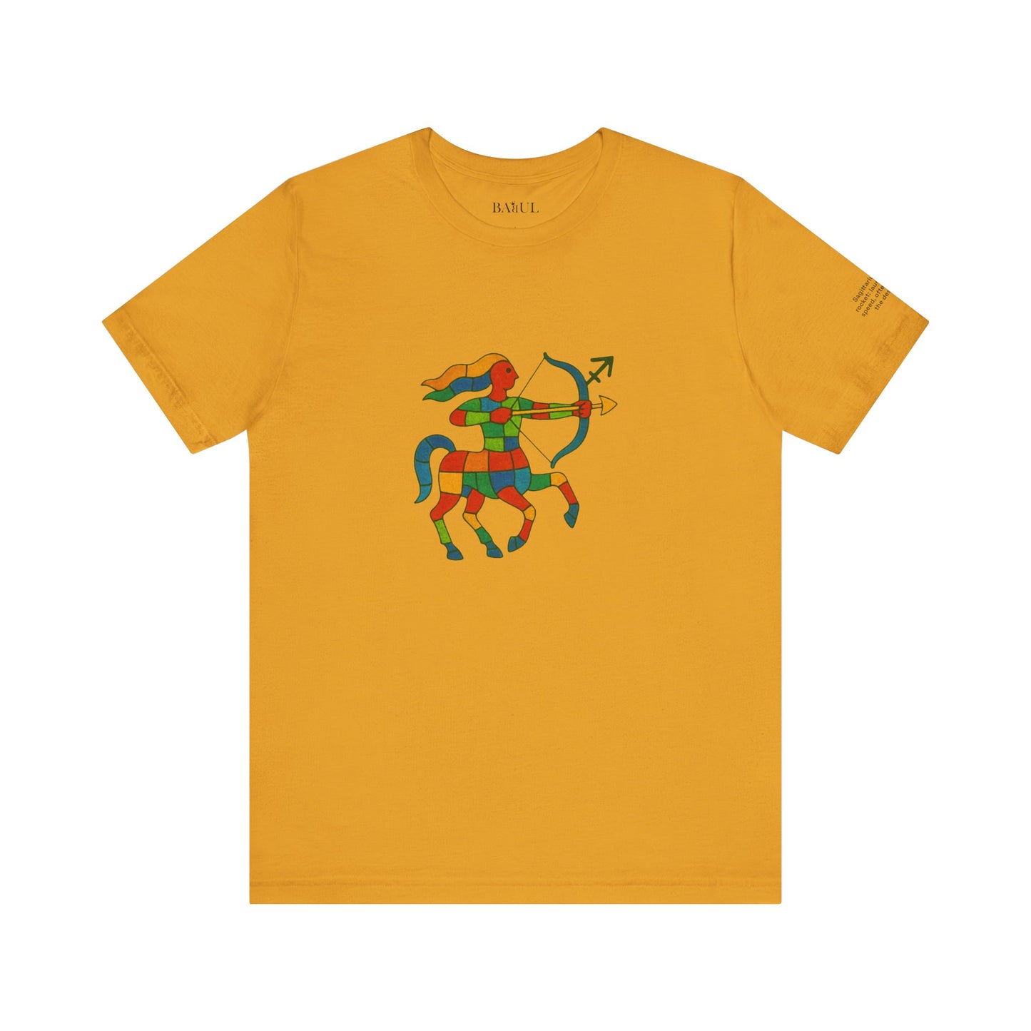 SAGITTARIUS - T-shirt, The Zodiac in Colors