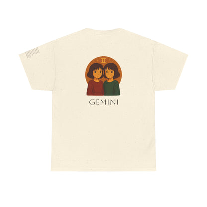 GEMINI - Dreamy Zodiac T-Shirts – The Magic of the Stars in Ghibli Style