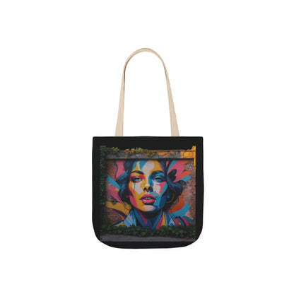 Artistic Surge - Eco-Friendly Canvas Tote Bag - FEMALE FACE