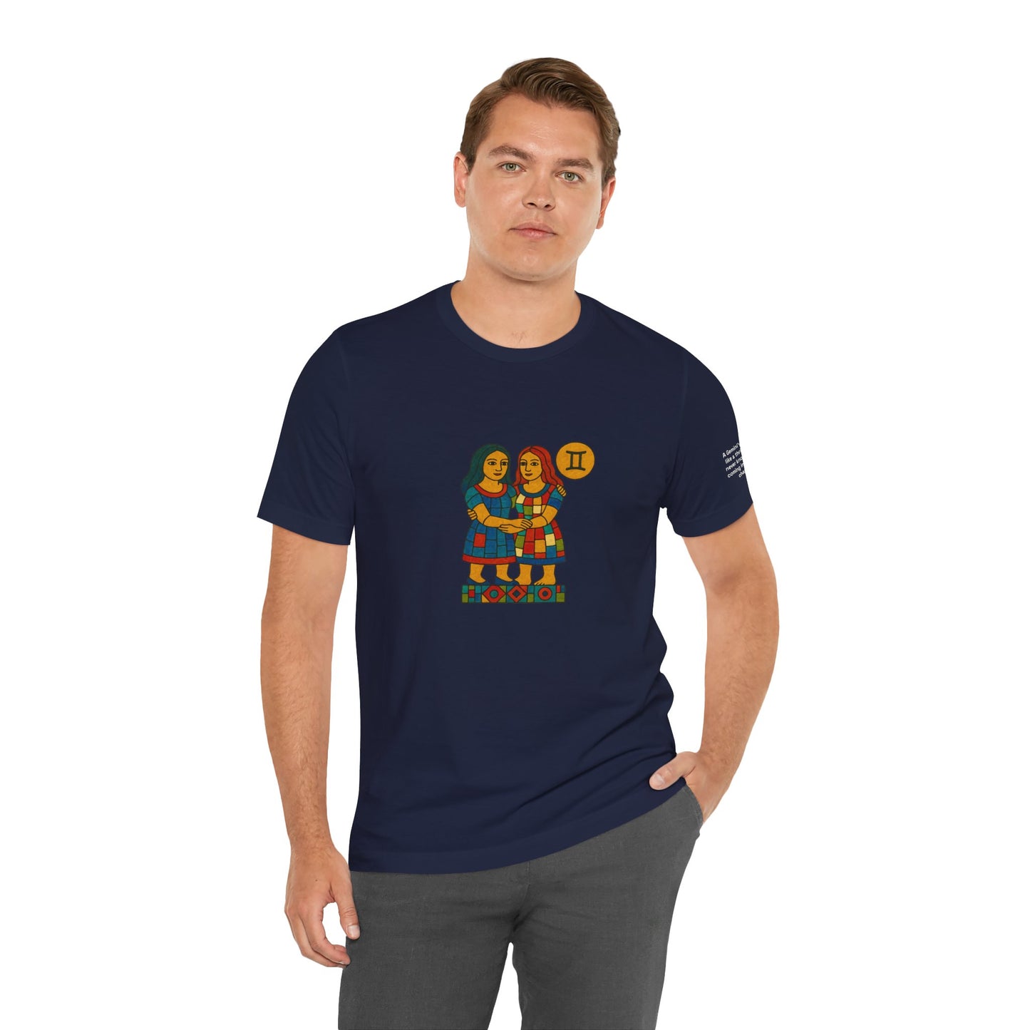 GEMINI - T-shirt, The Zodiac in Colors
