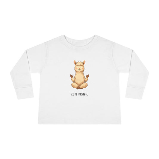 Zen Inside Long Sleeve Tee - ALPACA