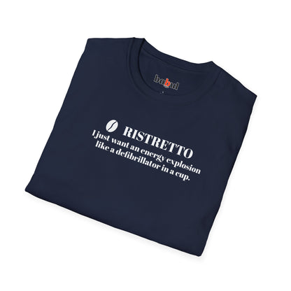CoffeeTherapy T-Shirt – Irony Is the Best Cure (Right After Coffee)