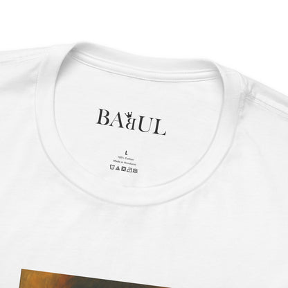 DOGART Unisex Jersey DOG T-Shirt - MODIGLIANI - Iconic Painting Reimagined with Dogs