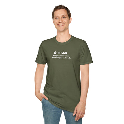 CoffeeTherapy T-Shirt – Irony Is the Best Cure (Right After Coffee)